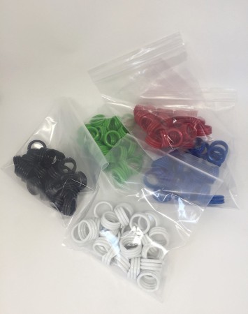 Fotringer 16 mm, 25 stk - spiralringer