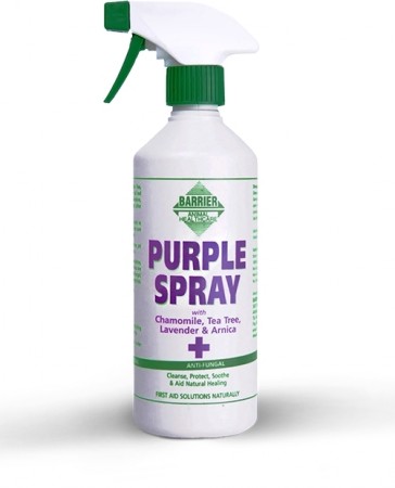 Barrier lilla spray for pleie