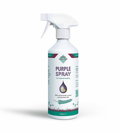 Barrier lilla spray for pleie