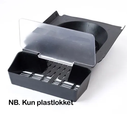 Plastlokk til innlegg for verpekasse
